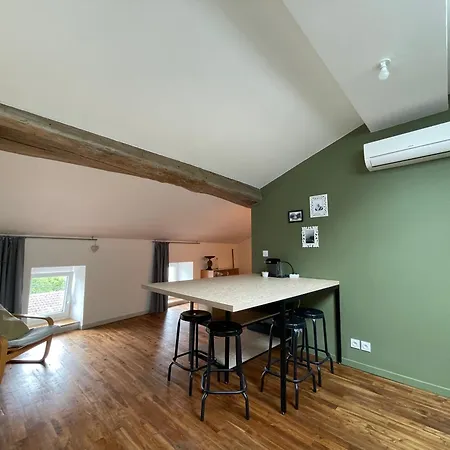Appartement Cosy Sous Les Toits Pont-dʼAin Extérieur photo